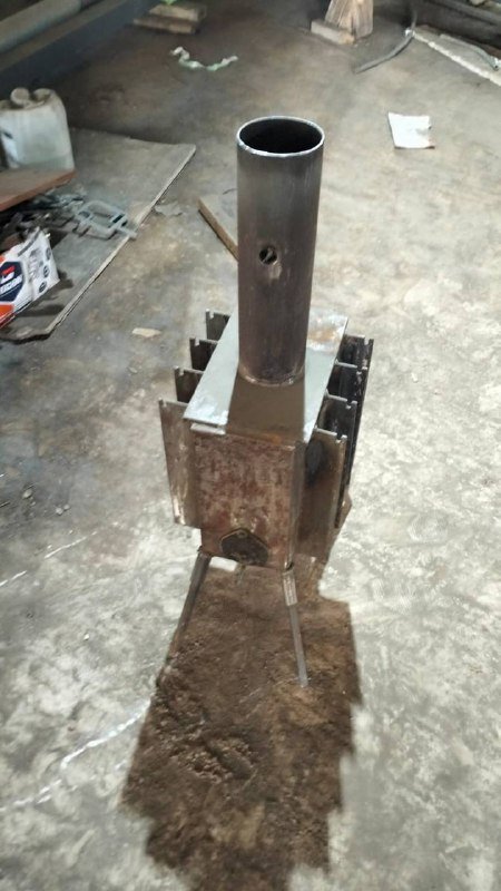 буржуйка печь на газу 2