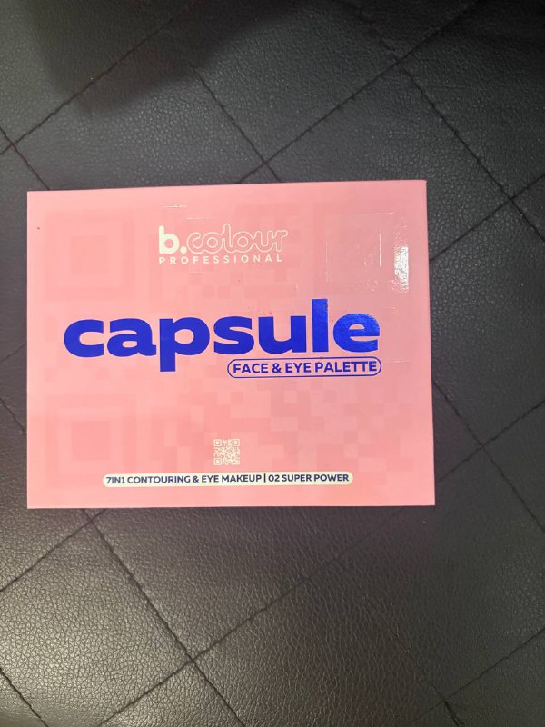 Палетка для лица и глаз capsule 7в1 2
