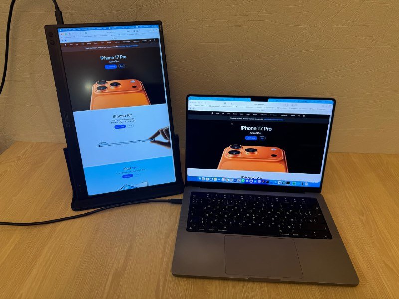 Портативный монитор Asus MB166C 16 дюймов IPS FullHD 2