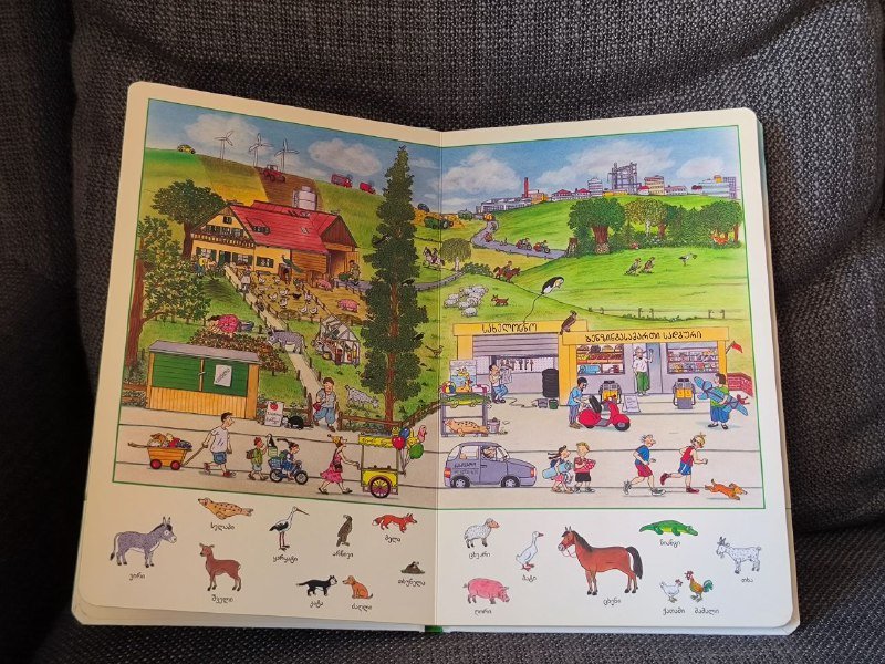 Книга Сузанна Бернер Солнечный день с грузинскими словами 3