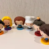 Фигурки Friends, диван McDonald's 2
