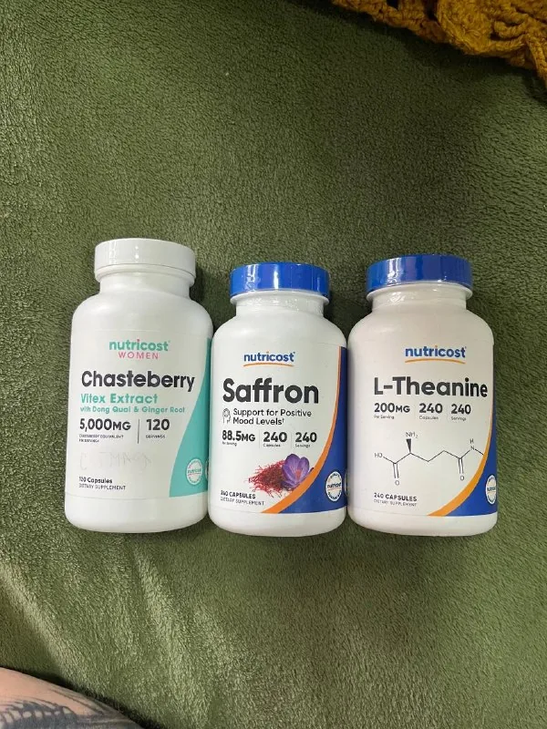 Рексетин, Trentilin Retard, Coenza QL, L-Theanine, Saffron, Chasteberry, 5-HTP 1