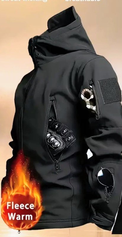 Зимняя спортивная мягкая куртка размер М