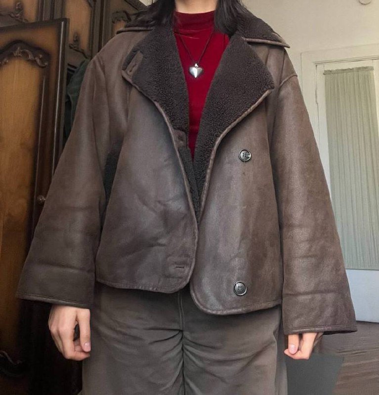 Дублёнка Zara XS-S