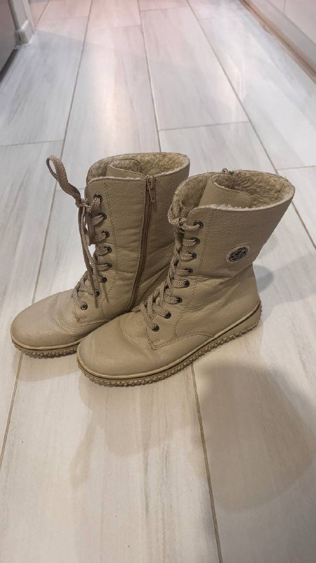 Ботинки rieker кожа 38 -37,5