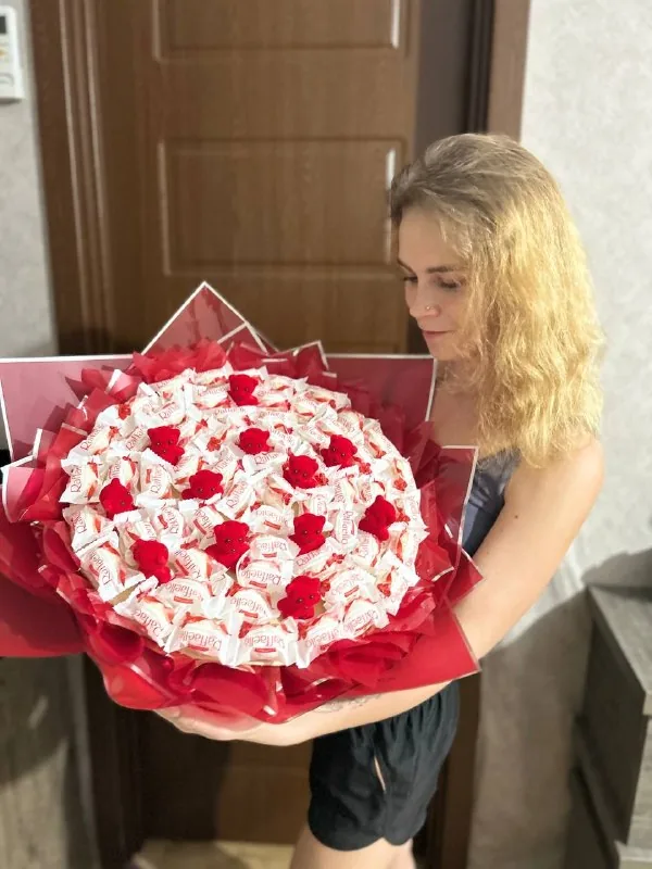 Съедобные букеты 1