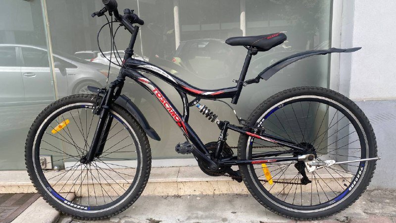 Велосипед TOSCANO с амортизаторами 4