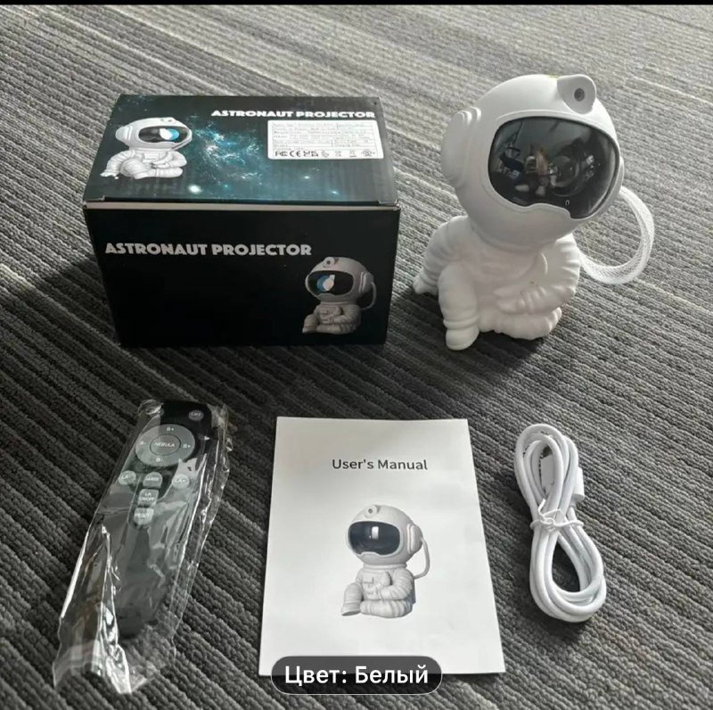 Ночник-проектор астронавт звездного неба с пультом 6