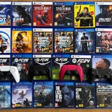 PlayStation 4/5, диски, джойстики 4