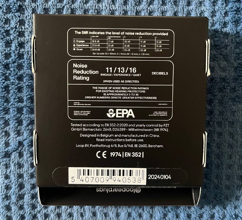 Беруши Loop Switch черные 2