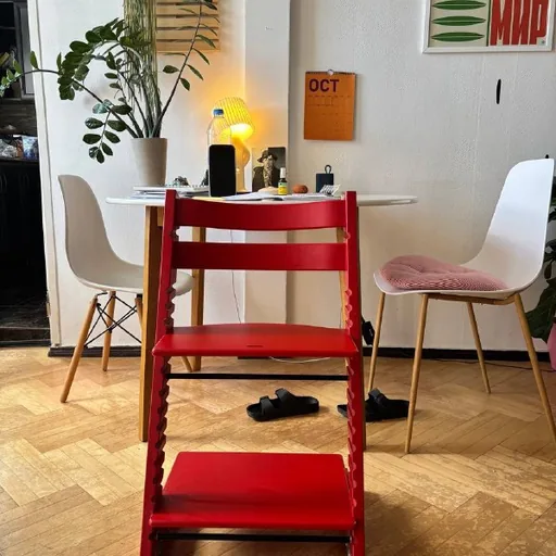 Детский стул Stokke Tripp Trapp, автокресло Romer KIDFIX