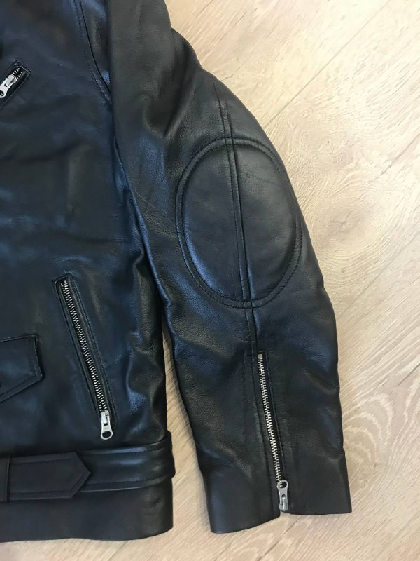 Мужская кожаная куртка косуха 6