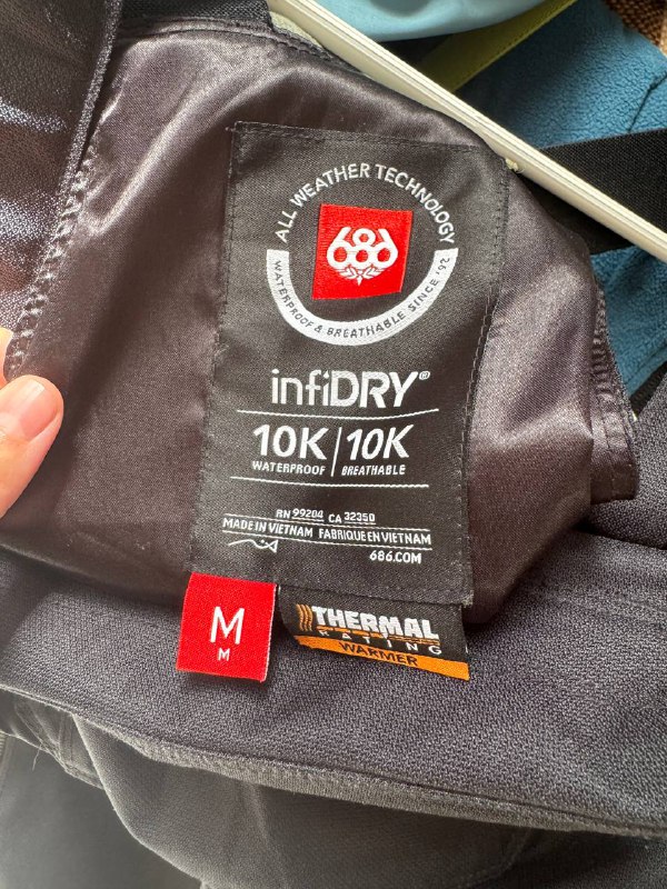 Горнолыжный полукомбинезон 686 размер M 5