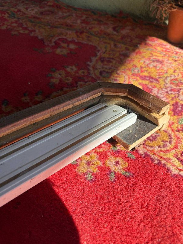 Карниз из дерева 120 см 3