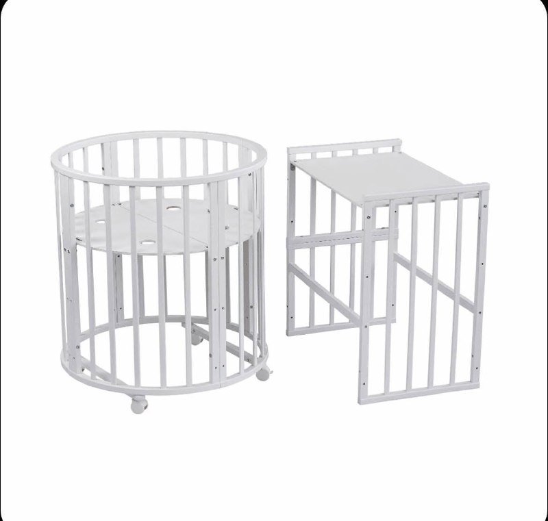 детская кровать с матрасами и принадлежностями 2