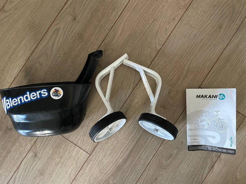 Детский велосипед Makani 16" с дополнительными колёсами 2