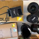 Nikon D7100 с тремя объективами и аксессуарами 3