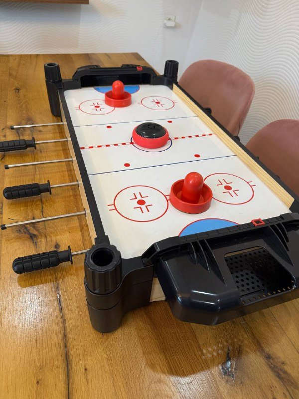 Настольный футбол и аэрохоккей 2 в 1