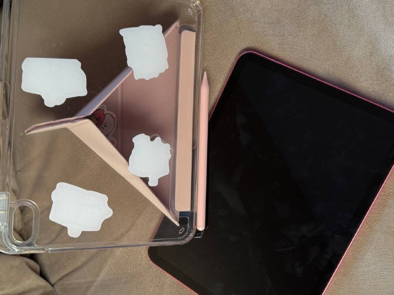 IPad с ручкой и чехлами