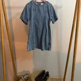 Джинсовое платье Zara 1