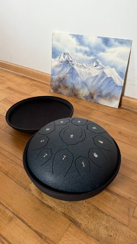 Глюкофон современный металлический музыкальный инструмент 2