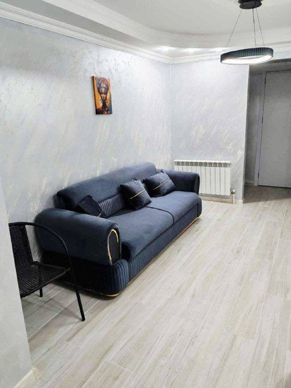 2-комнатная квартира с мебелью, ремонт, балкон