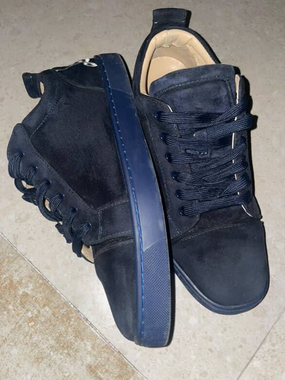 Christian Louboutin замшевые мужские ботинки размер 43 2