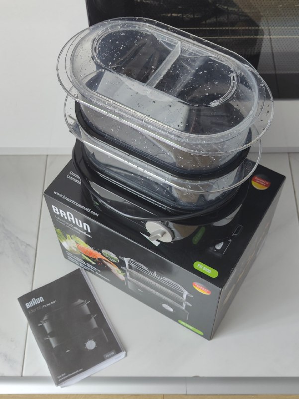 Пароварка Braun FS 5100 BK 3