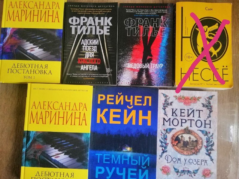 Детективы Ф. Тилье, А. Маринина, К. Мортон, Р. Кейн