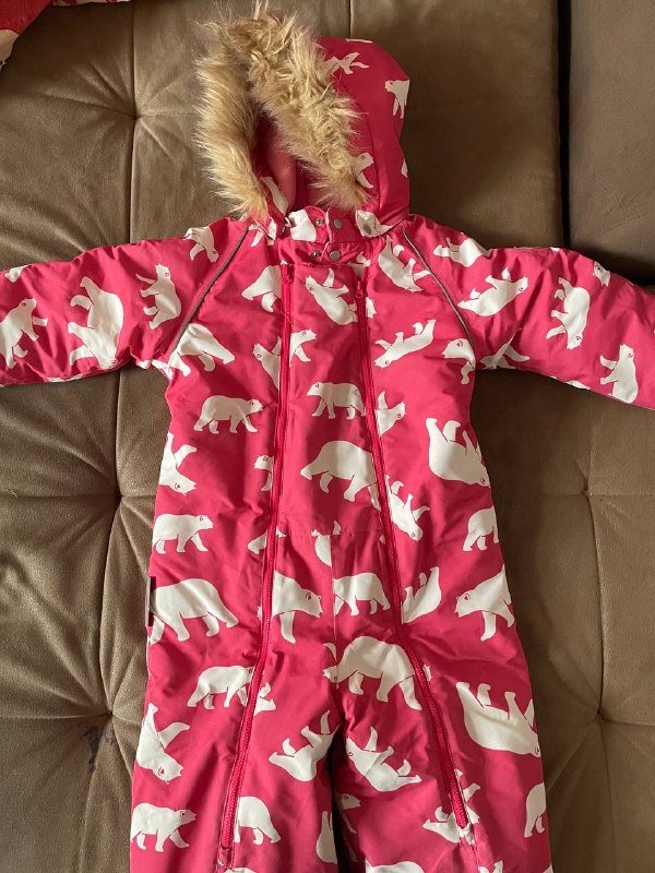 Зимний комбинезон для девочки 3-4 года 3