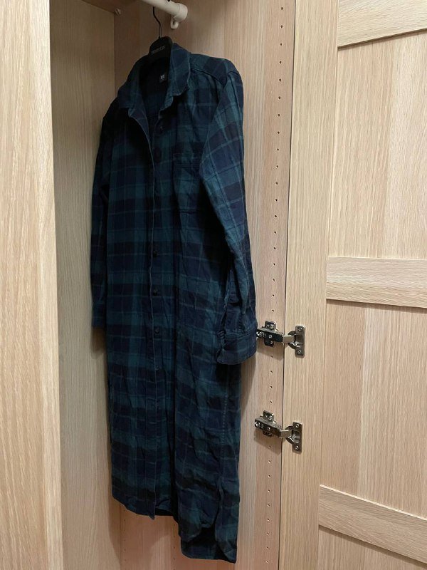 Фланелевое платье Uniqlo женское