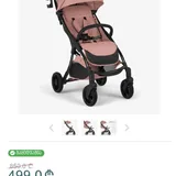 Детская коляска KikkaBoo Cloe Pink 2023 1