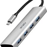 WIWU Alpha 4-in-1 USB-C хаб A440G 7