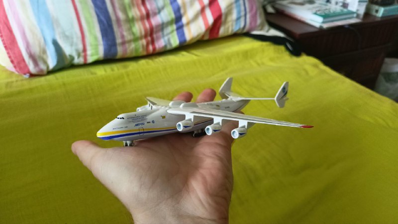АН-225 Мрия, Boeing 747, разные самолёты модели металлические