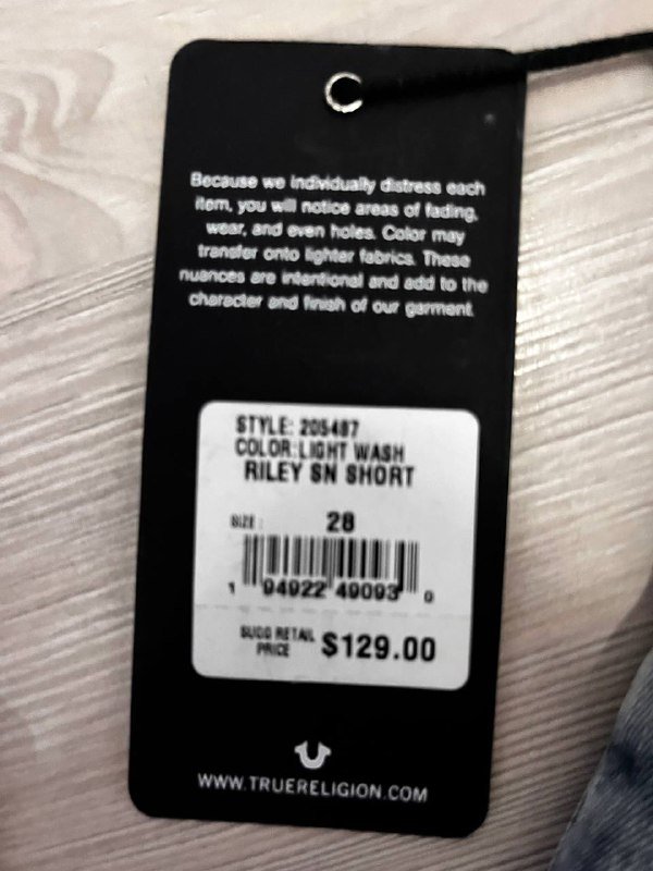 Шорты True Religion, размер 28, новые 4