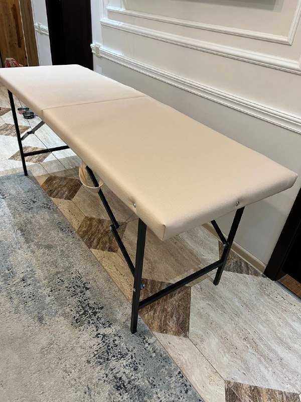 Кушетка светло-бежевая новая 3