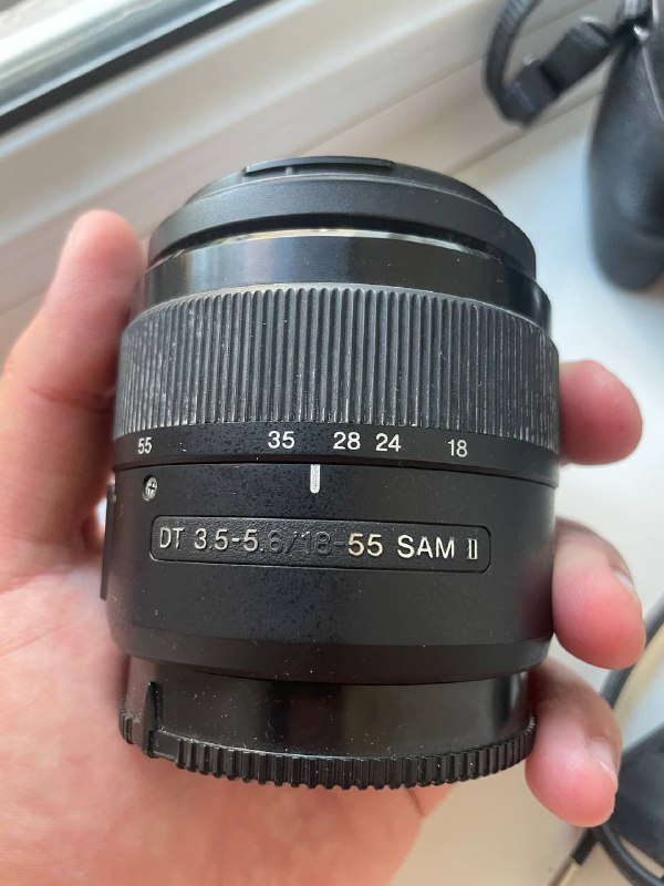 Фотоаппарат Sony alpha 37 с объективами 18-55мм, 50мм 2