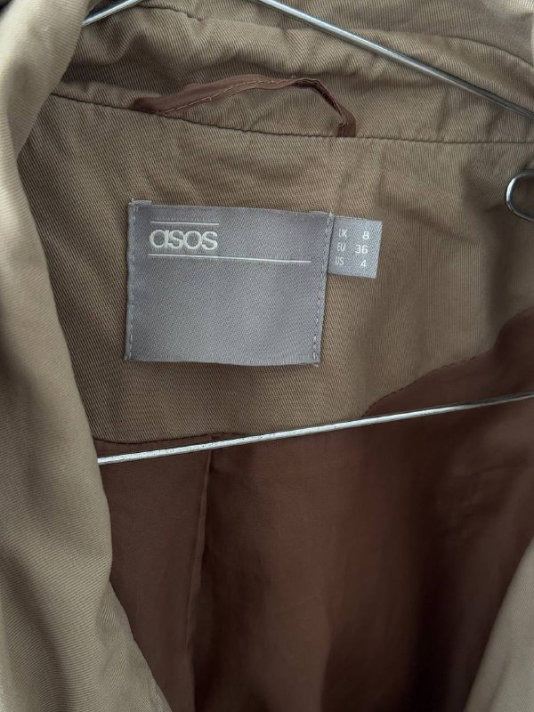 Тренч ASOS женский оверсайз 4