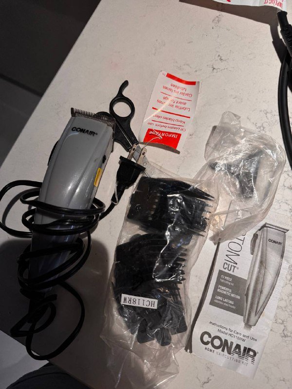 Машинка для стрижки Conair с насадками