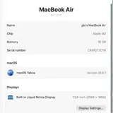 MacBook Air 13 M2 3