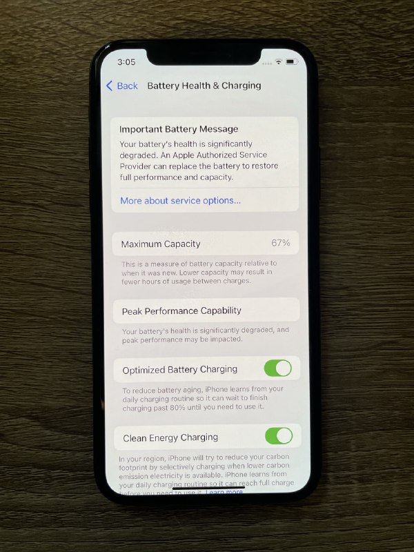 iPhone X 256 Гб 4