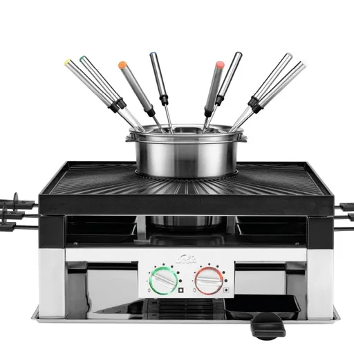 Раклетница Solis Combi-Grill 3 in 1