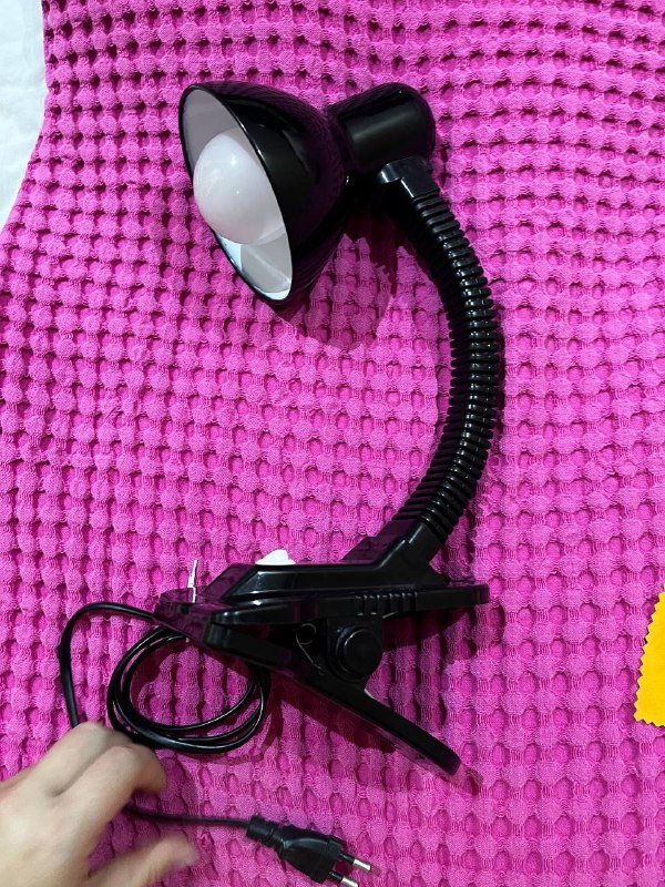 Лампа на прищепке 4