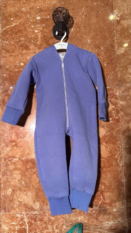 Теплый комбинезон на флисе 86 р 2