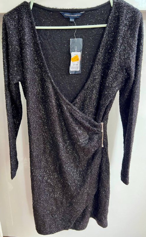 Платье женское ворсинистое новое M