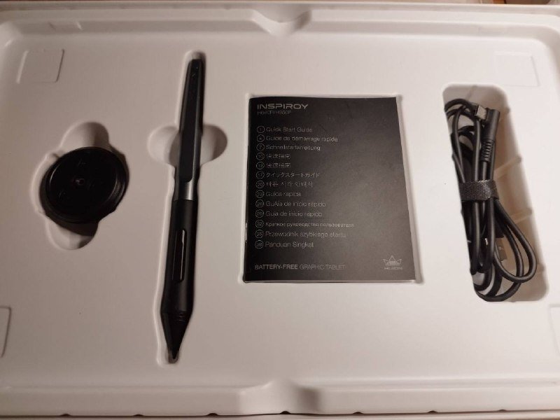 Планшет графический Huion Inspiroy h640p 2