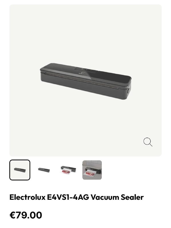 Вакуумный упаковщик Electrolux E4VS1-4AG 3