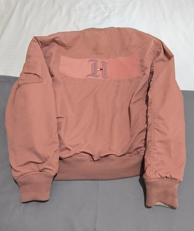 Оригинальный бомбер Tommy Hilfiger двухсторонний XL 4