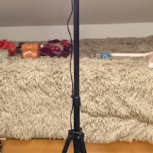 RGB ring light, tripod