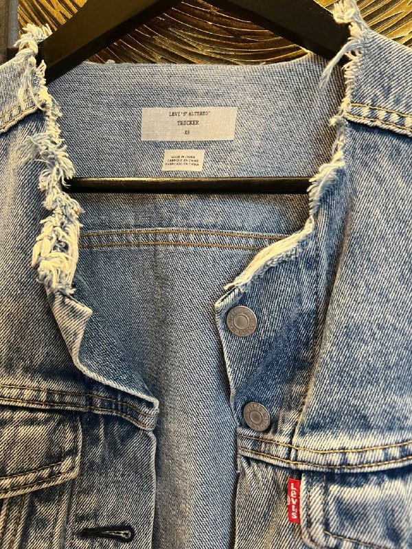 Джинсовая куртка Levi’s размер XS 2